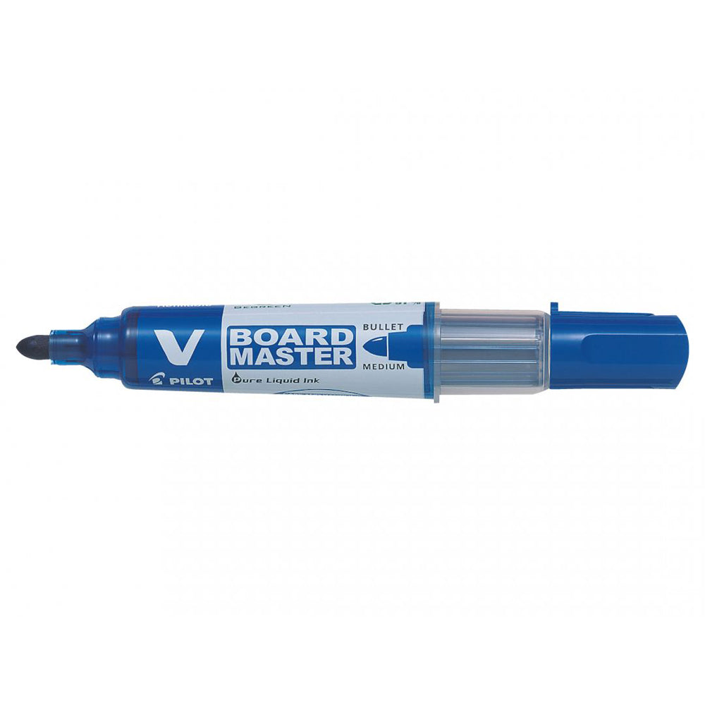 Marker pentru tabla Pilot V-Board, varf rotund, 2.3-6 mm, albastru Marker pentru tabla Pilot V-Board, varf rotund, 2.3-6 mm, albastru